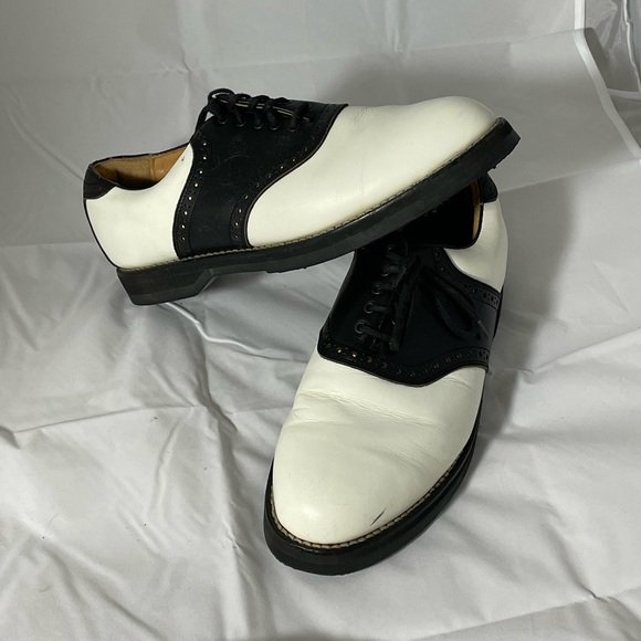 Tommy Hilfiger Leather Golf Shoes - Picture 2 of 5